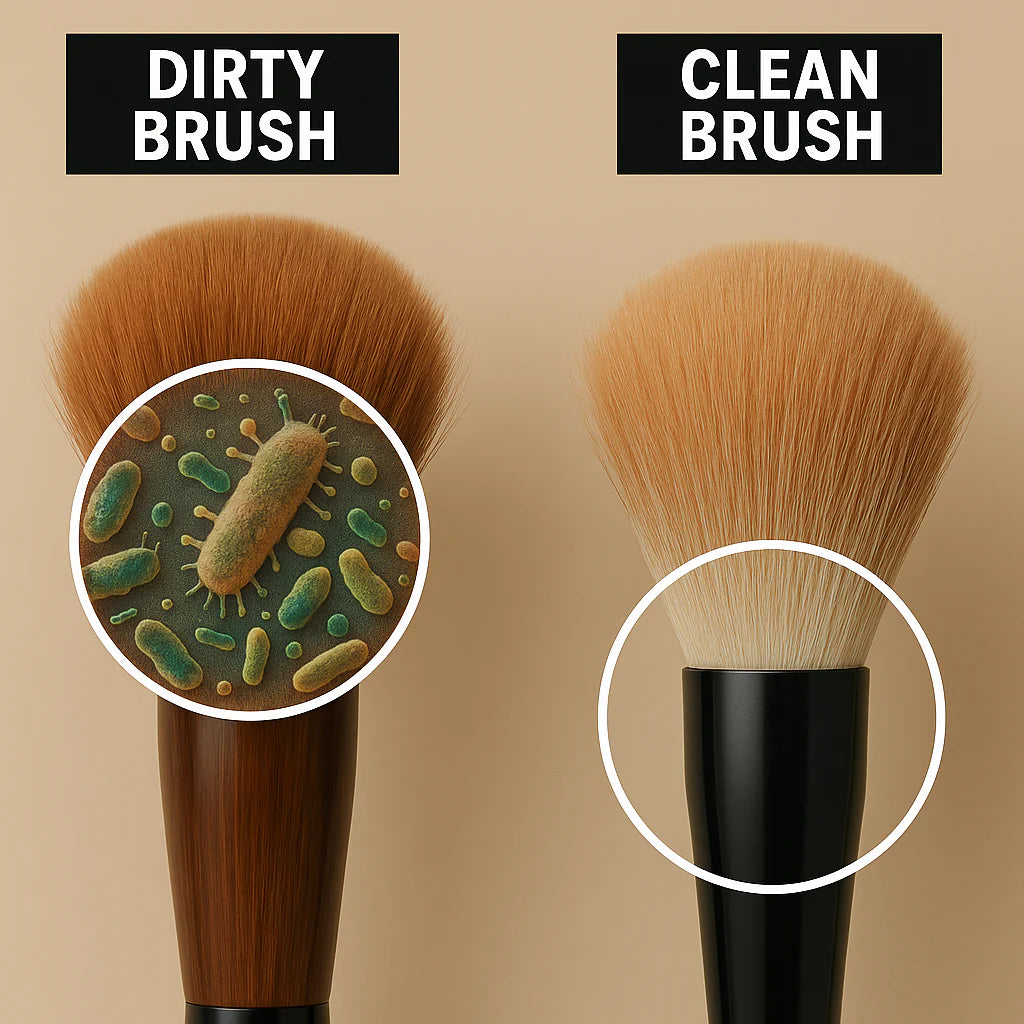 Bare Bristles™ GlowCycle– Electric Brush Cleaner & Dryer