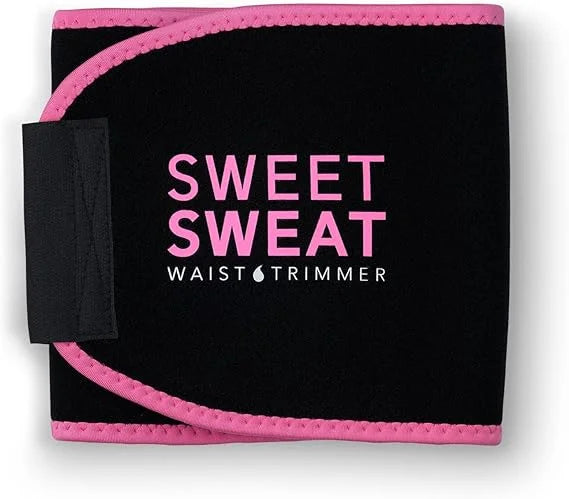 Sweat Band Waist Trainer Beltfor High Intensity Training and GymWorkouts 5 Adjustable Sizes
