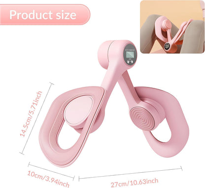 Pelvic Floor Muscle Trainer, Automatic Counting  Thigh Exercise Equipment for Home