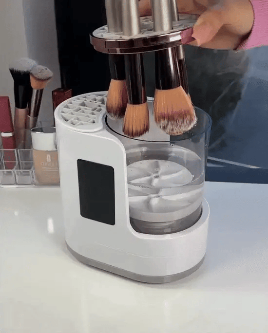 Bare Bristles™ GlowCycle– Electric Brush Cleaner & Dryer