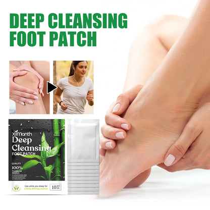 Natural Detox Foot Patches 10-50Pcs/Bag Stress Relief Feet Deep Sleep Herbal Detox Sticker Relieve Stress for Foot Care Tools